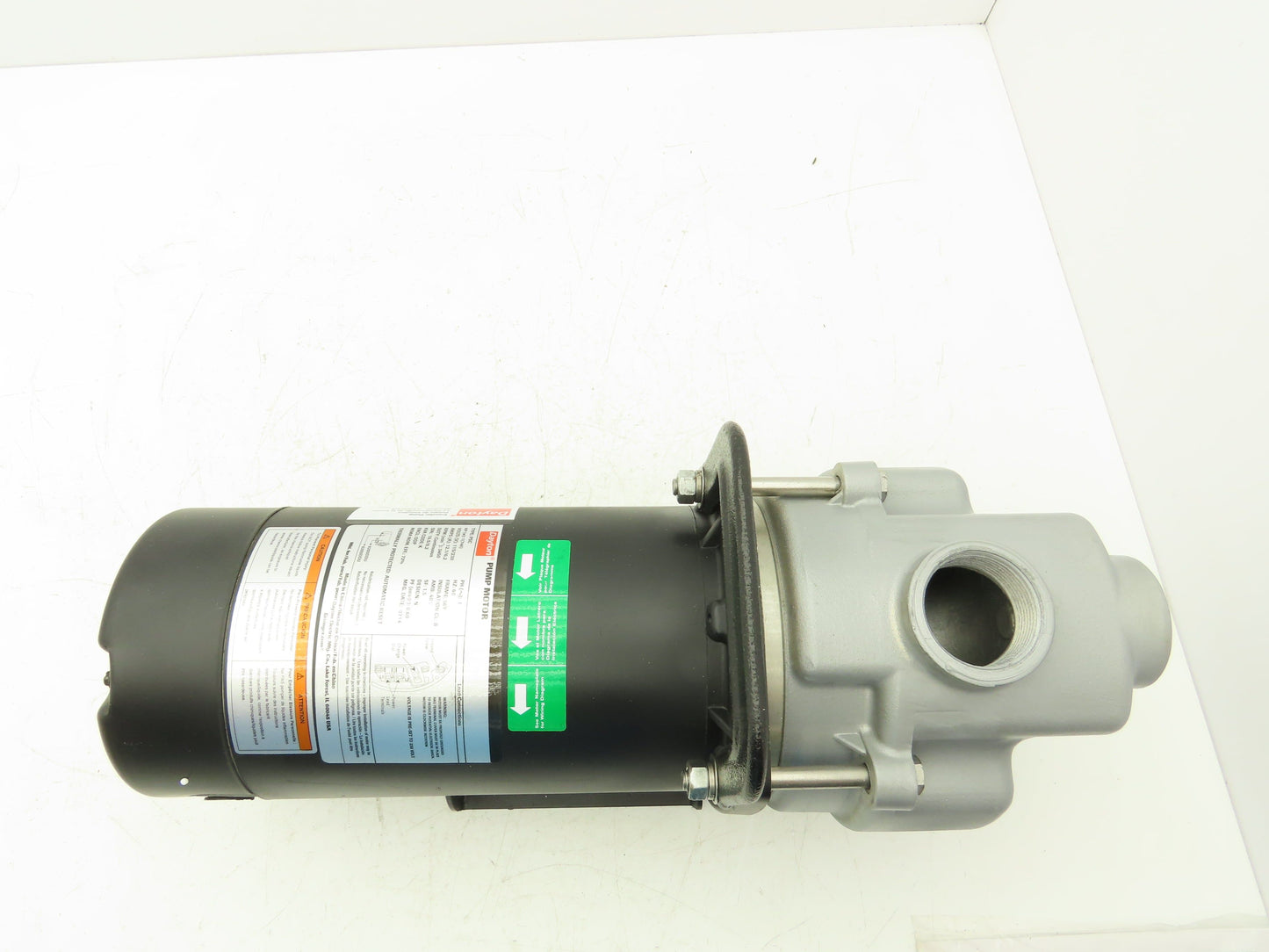 Dayton 4YKP3A Transfer Pump 1Hp 72gpm 115/230V 3450RPM