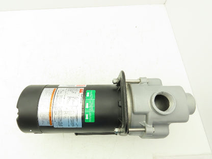 Dayton 4YKP3A Transfer Pump 1Hp 72gpm 115/230V 3450RPM