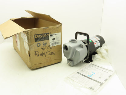 Dayton 4YKP3A Transfer Pump 1Hp 72gpm 115/230V 3450RPM