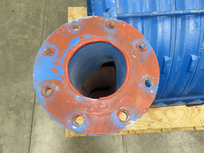 National Turbine NT05206-0-6AD Multistage Centrifugal Blower 6 Stage 5" Valve