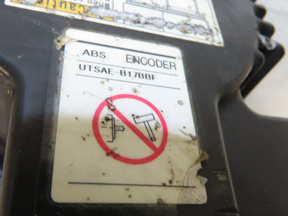 Yaskawa SGMGH-44A2A-YR15 AC Servo Motor 4400W 1500 RPM 200V Encoder UTSAE-B17BBF