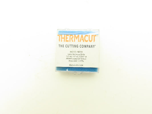 Thermacut HG10.167/H Len Meniscus ZnSe Zinc Selenium 1.5" OD 5.0" EFL 0.291" ET