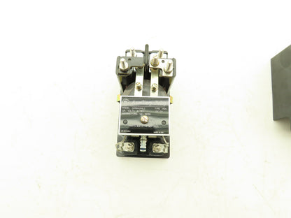 GE Hinged Armature Auxiliary Relay 12HGA14AL2 Double Throw 125VDC Coil