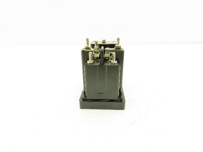 GE Hinged Armature Auxiliary Relay 12HGA14AL2 Double Throw 125VDC Coil
