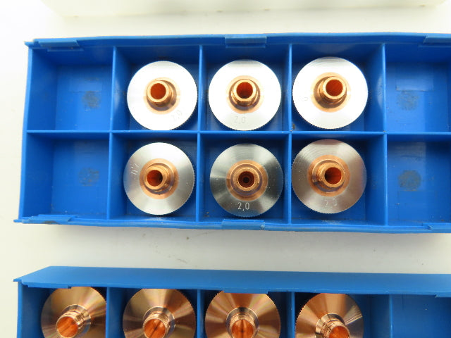 Thermacut | Trumpf | Richardson HG10.154 Nozzle 1.2mm 2.0mm Mixed Lot of 21