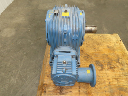 Textron Cone Drive MUU75A063-A2 Double Reduction Gearbox 150:1 Reducer 8rpm 8Hp