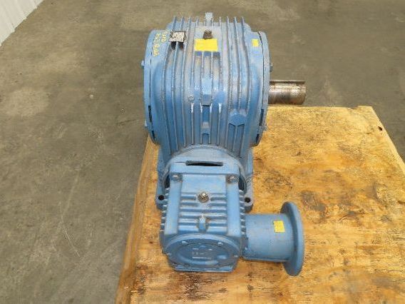 Textron Cone Drive MUU75A063-A2 Double Reduction Gearbox 150:1 Reducer 8rpm 8Hp