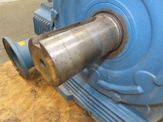Textron Cone Drive MUU75A063-A2 Double Reduction Gearbox 150:1 Reducer 8rpm 8Hp