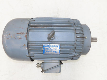 GM Delco FG3454FH Electric AC Motor 7.5Hp 1200 RPM 460V 3PH 256UC Frame