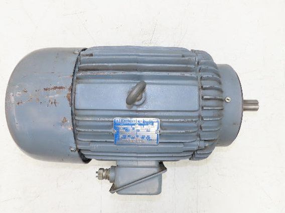 GM Delco FG3454FH Electric AC Motor 7.5Hp 1200 RPM 460V 3PH 256UC Frame