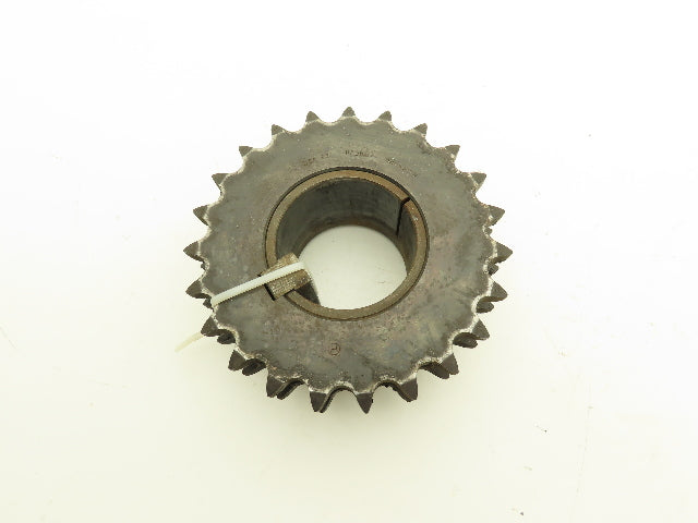 Browning D80R23 #80 Double Row Roller Chain Sprocket 23T 1" Pitch Taper Bushed