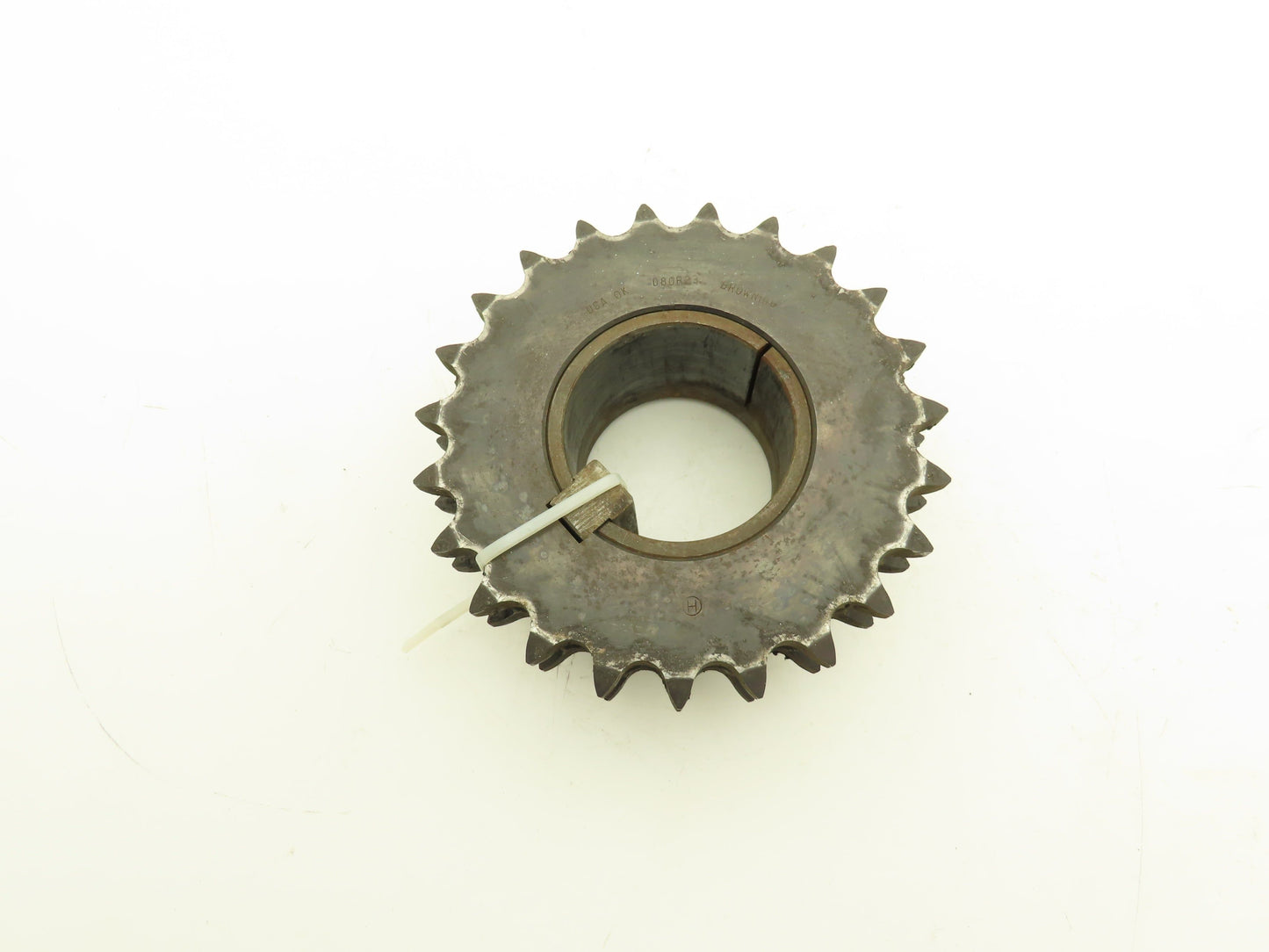 Browning D80R23 #80 Double Row Roller Chain Sprocket 23T 1" Pitch Taper Bushed