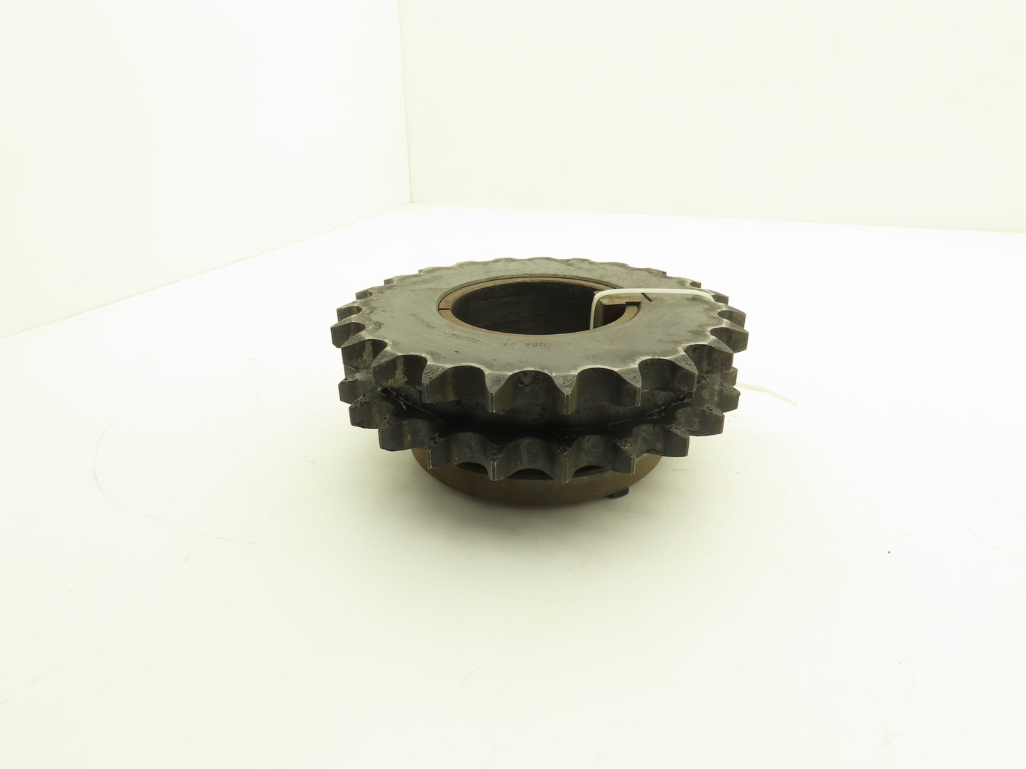 Browning D80R23 #80 Double Row Roller Chain Sprocket 23T 1" Pitch Taper Bushed