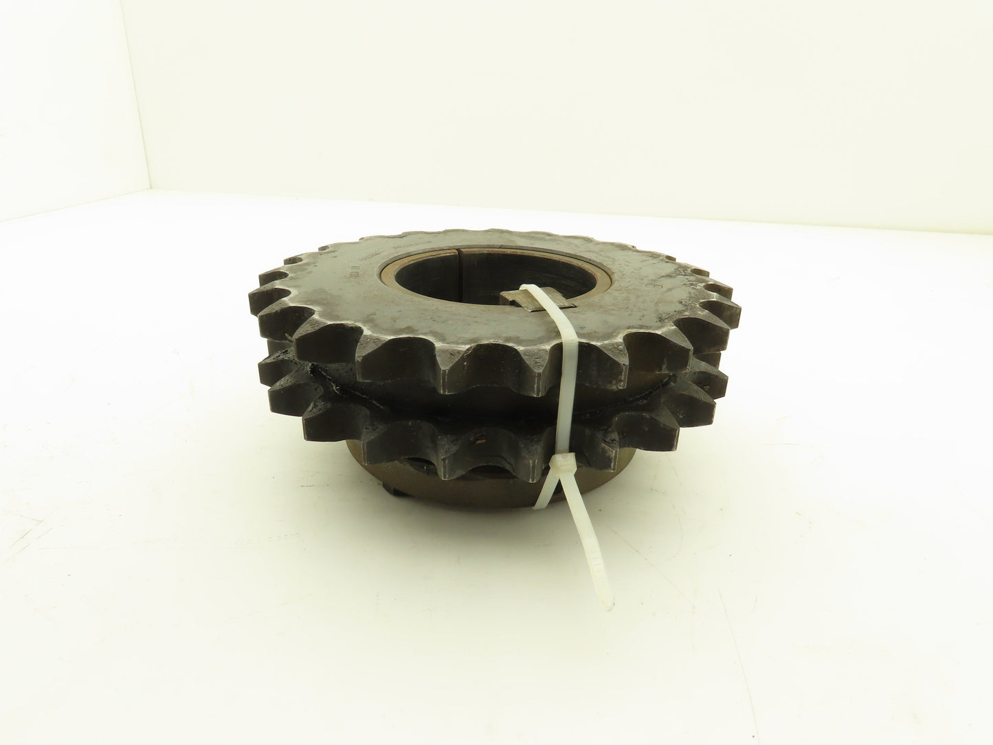 Browning D80R23 #80 Double Row Roller Chain Sprocket 23T 1" Pitch Taper Bushed