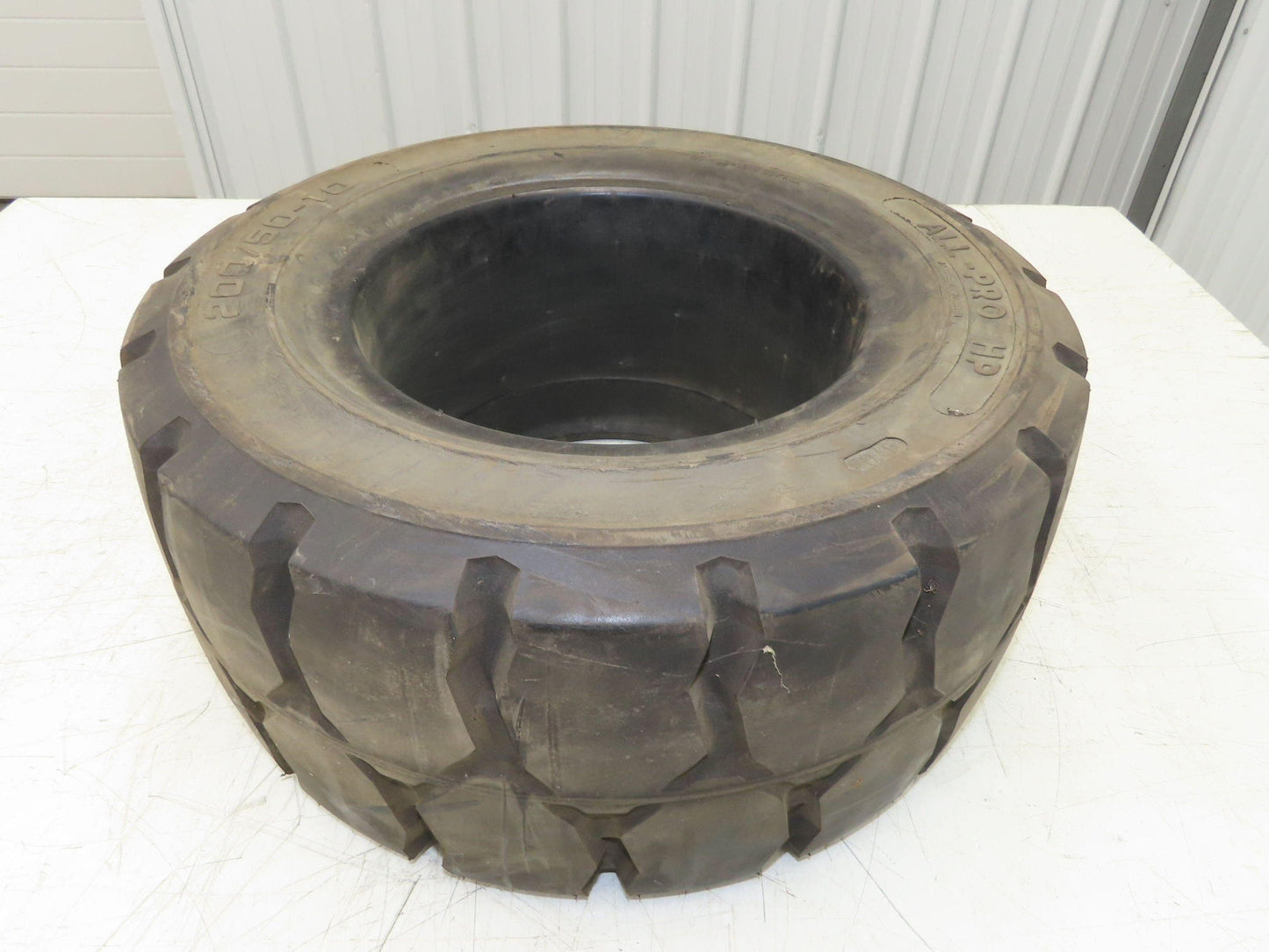 All-Pro HP 200/50-10 Forklift Tire Traction Press-on Black