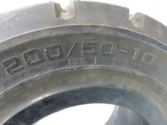 All-Pro HP 200/50-10 Forklift Tire Traction Press-on Black