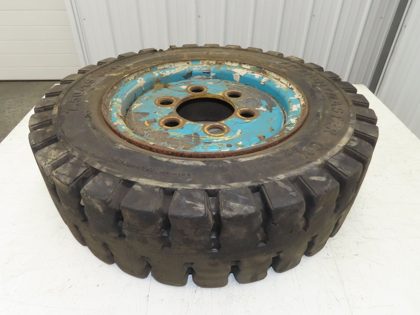 Freightmaster CX 7.50-15 Forklift Tire Traction Pneumatic 6x7.75" Rim