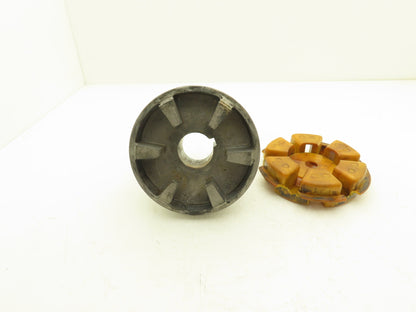 Magnaloy 700 Flex Coupling Hub Aluminum 2" Bore w/Insert