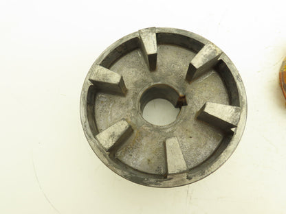 Magnaloy 700 Flex Coupling Hub Aluminum 2" Bore w/Insert