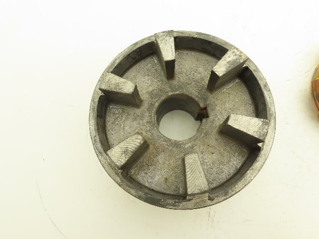 Magnaloy 700 Flex Coupling Hub Aluminum 2" Bore w/Insert