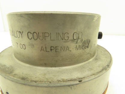 Magnaloy 700 Flex Coupling Hub Aluminum 2" Bore w/Insert