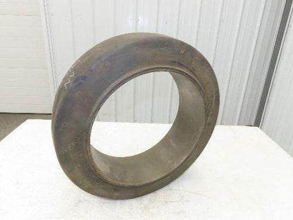 Super Solid 18x5x12-1/8 Forklift Tire Smooth Press-on Black