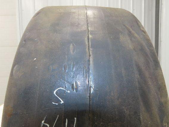 Forklift Tire 16-1/4x7x11-1/4 Smooth Press-on Black Rubber