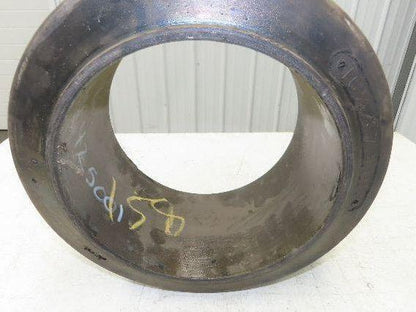 Forklift Tire 16-1/4x7x11-1/4 Smooth Press-on Black Rubber