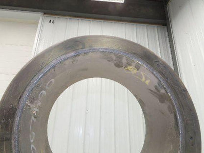 Forklift Tire 16-1/4x7x11-1/4 Smooth Press-on Black Rubber