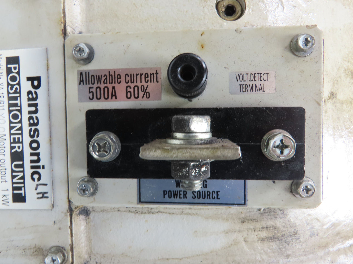 Panasonic YA-1RJB11 Welder Single Axis Positioner Unit 1kw 250kg 30r/min 500A