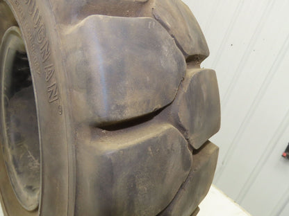 Bergougnan 18x7-8 Forklift Tire Traction Pneumatic Black 5x110 Rim