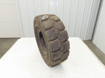 Bergougnan 18x7-8 Forklift Tire Traction Pneumatic Black 5x110 Rim