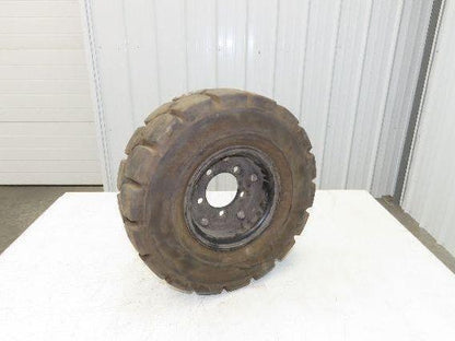 Bergougnan 18x7-8 Forklift Tire Traction Pneumatic Black 5x110 Rim