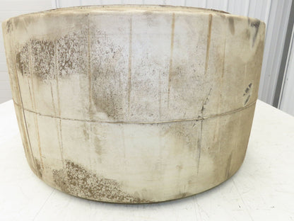 Wide Track 22x12x16 | 559x305x406 Forklift Tire Smooth Press-on White Non-Mark