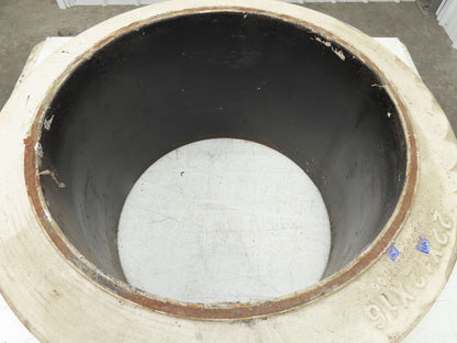 Wide Track 22x12x16 | 559x305x406 Forklift Tire Smooth Press-on White Non-Mark