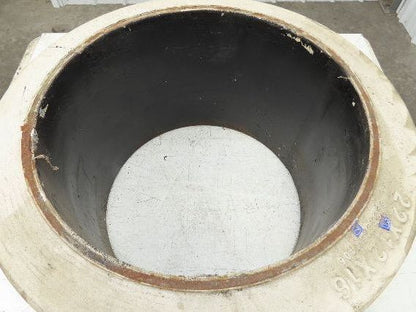 Wide Track 22x12x16 | 559x305x406 Forklift Tire Smooth Press-on White Non-Mark