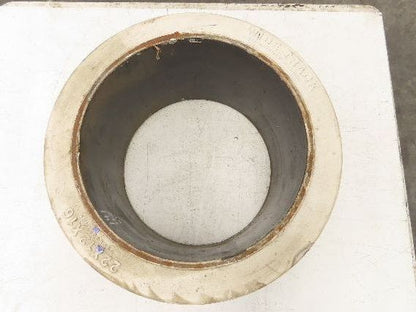 Wide Track 22x12x16 | 559x305x406 Forklift Tire Smooth Press-on White Non-Mark