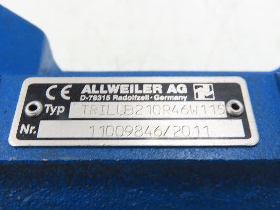 Allweiler AG TRILUB 210R46W115 Hydraulic 3-Screw Spindle Pump