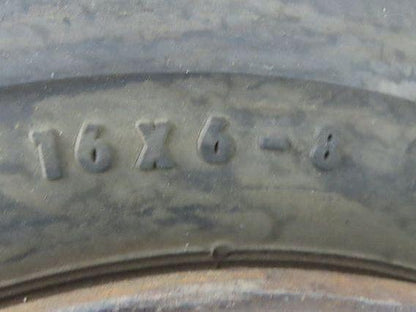 Continental 16x6-8 Forklift Tire Traction Pneumatic Black 6x125mm Rim