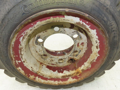 Continental 16x6-8 Forklift Tire Traction Pneumatic Black 6x125mm Rim