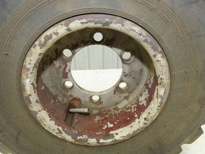 Continental 16x6-8 Forklift Tire Traction Pneumatic Black 6x125mm Rim