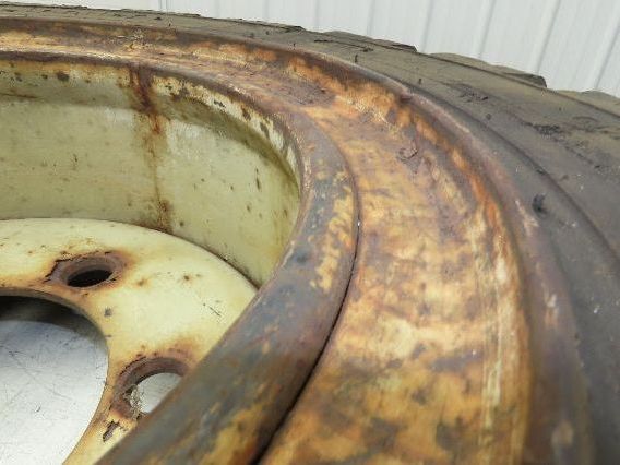 Maine Rubber Intl Defender Forklift Tire Traction Pneumatic Black 6x220mm Rim