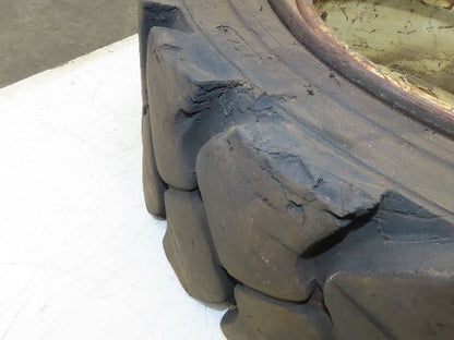 Maine Rubber Intl Defender Forklift Tire Traction Pneumatic Black 6x220mm Rim