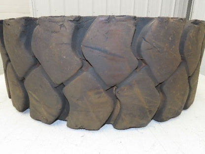 Maine Rubber Intl Defender Forklift Tire Traction Pneumatic Black 6x220mm Rim