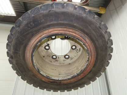 Mitco Solid Solver 8.15-15 Forklift Tire Traction Black 6x220mm Rim