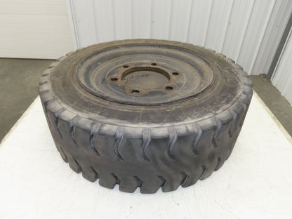 Mitco Solid Solver 8.15-15 Forklift Tire Traction Black 6x220mm Rim