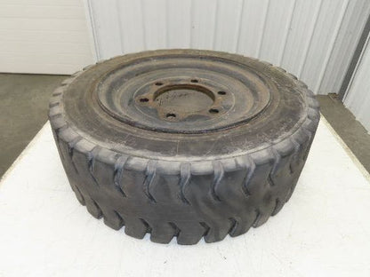 Mitco Solid Solver 8.15-15 Forklift Tire Traction Black 6x220mm Rim