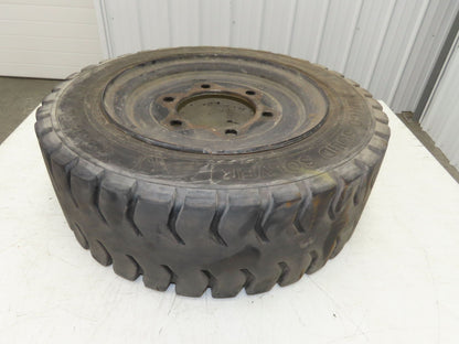 Mitco Solid Solver 8.15-15 Forklift Tire Traction Black 6x220mm Rim