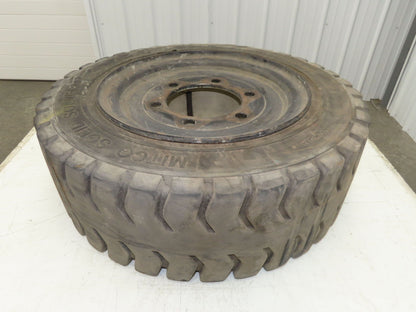 Mitco Solid Solver 8.15-15 Forklift Tire Traction Black 6x220mm Rim