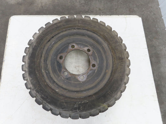 Mitco Solid Solver 8.15-15 Forklift Tire Traction Black 6x220mm Rim